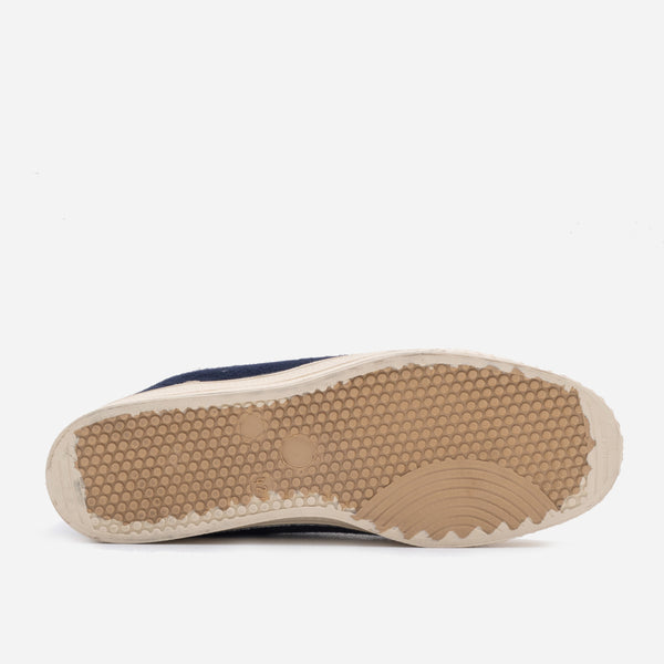 MILITARY WOOL HIGH - NAVY/ECRU