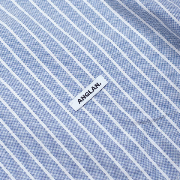UNBALANCE PATCH BIG SHIRT - STRIPED
