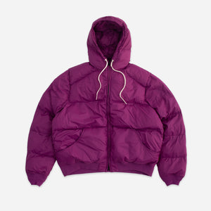 Big Rock Candy Mountaineering - ALPINE HOODED DOWN JACKET - RADICCHIO -  - Main Front View