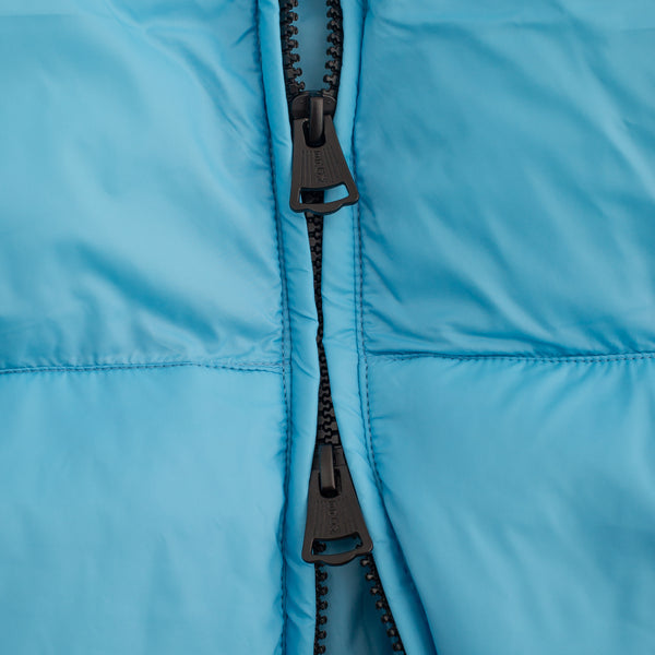 ALPINE HOODED DOWN JACKET - GLACIER FREEZE