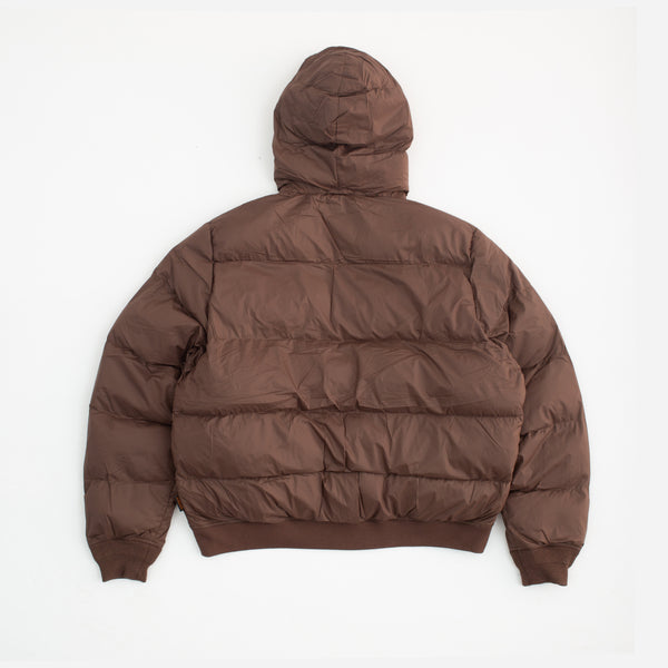ALPINE HOODED DOWN JACKET - CAPPUCINO