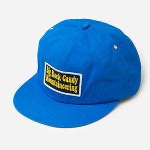Big Rock Candy Mountaineering - TRUCKIN' TWILL CAP - BLUEBERRY -  - Main Front View