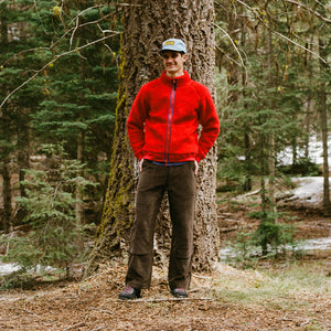 Big Rock Candy Mountaineering - Big Rock Candy Mountaineering Tuloumne Jacket - Strawberry -  - Main Front View
