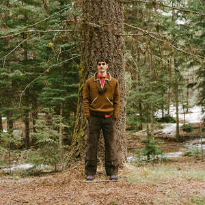 Big Rock Candy Mountaineering - Big Rock Candy Mountaineering Delago Sweater - Coffee -  - Main Front View