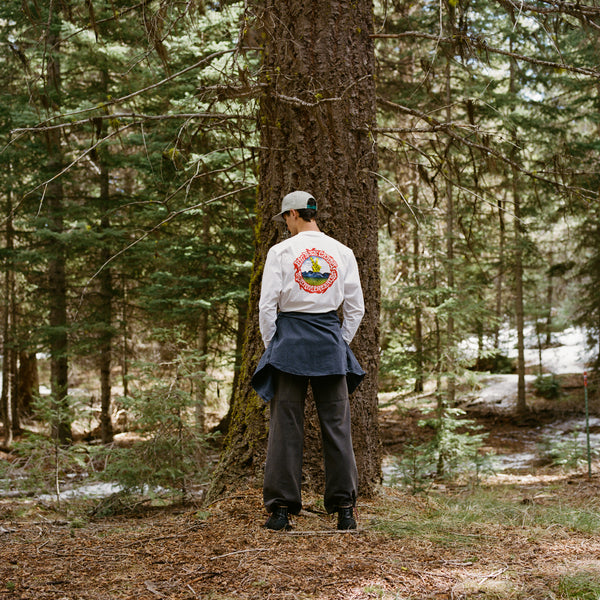 Big Rock Candy Mountaineering Sawtooth Long Sleeve Tee - Milk