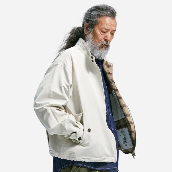 BUDDY HARRINGTON JACKET - CREAM
