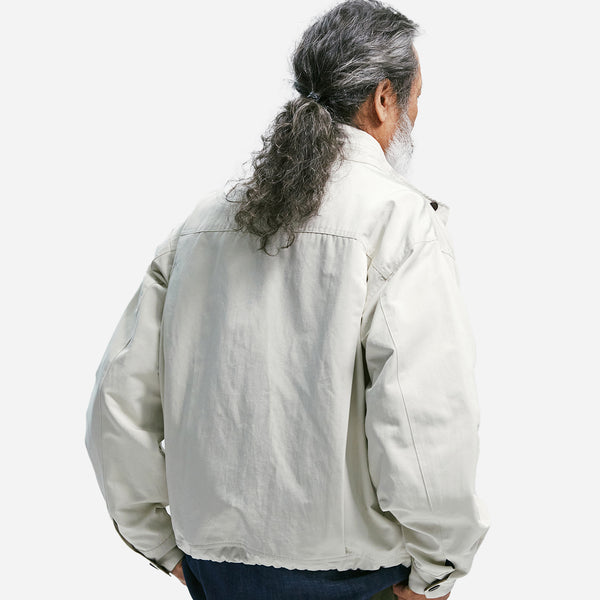 BUDDY HARRINGTON JACKET - CREAM