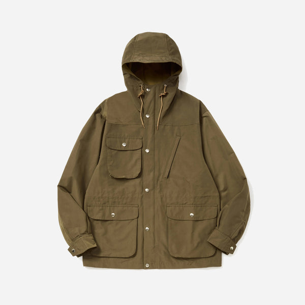 Battenwear Travel Shell Parka V.3 - Olive and Beige