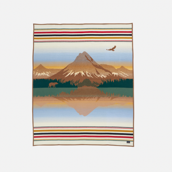 Jacquard Blanket - Glacier Peaks