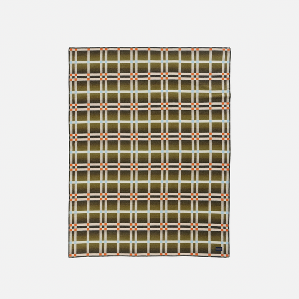Four Square Throw - Slide Mountain Olive