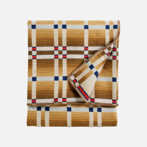 Pendleton - Four Square Throw - Slide Mountain Natural -  - Main Front View