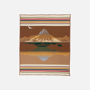 Pendleton - Jacquard Blanket - Glacier Peaks -  - Alternative View 1