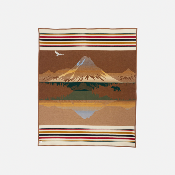 Jacquard Blanket - Glacier Peaks