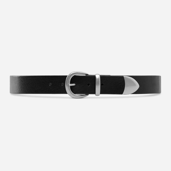 WESTERN BRIDLE BELT - BLACK