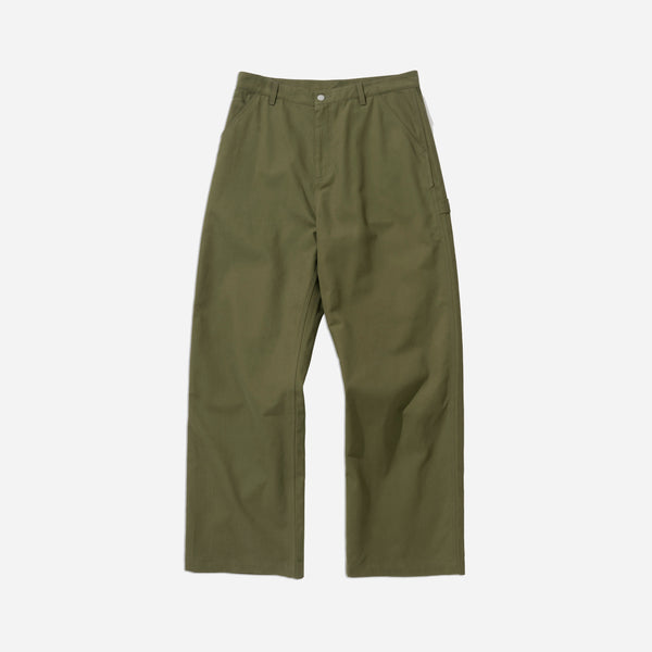 CANVAS RELAXED CARPENTER PANT - OLIVE