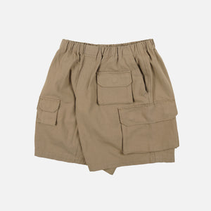 Frizmworks - CANVAS MULTI POCKET SHORTS - BEIGE -  - Alternative View 1