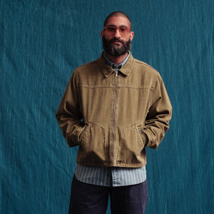 Dubbleware - CROP JACKET - OLIVE -  - Alternative View 1