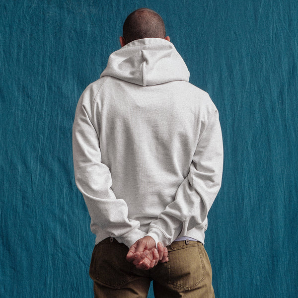 CLASSIC HOODIE - ASH HEATHER GREY