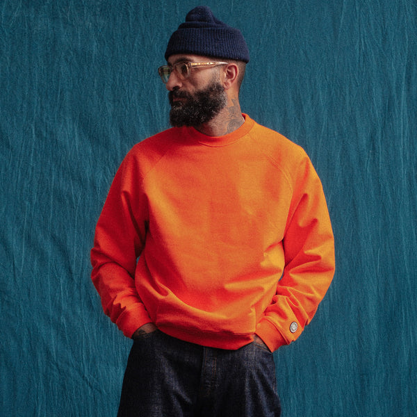 CREW SWEATSHIRT - ORANGE