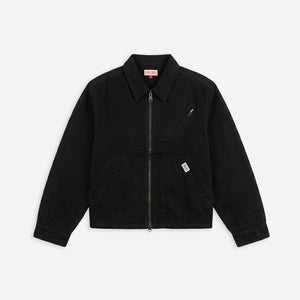 Dubbleware - Dubbleware Crop Mecanic Jacket - Black -  - Main Front View