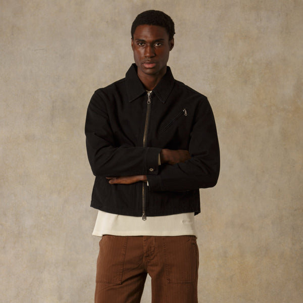 Dubbleware Crop Mecanic Jacket - Black
