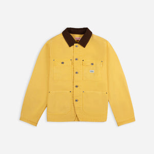 Dubbleware - Dubbleware Crowell Jacket - Washed Yellow -  - Main Front View