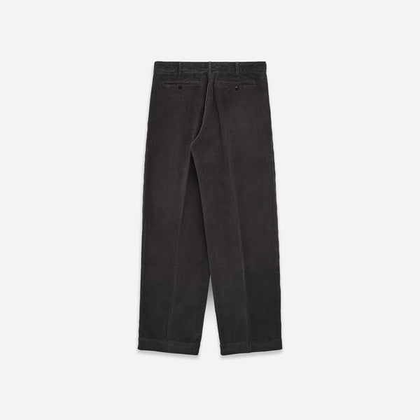 Knickerbocker Canal Pleated Corduroy Pant - Peat
