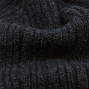 Drakes - GEELONGORA BEANIE - CHARCOAL -  - Alternative View 1