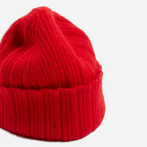 Drakes - GEELONGORA BEANIE - RED -  - Alternative View 1