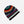 Load image into Gallery viewer, Drake's Purl Knit Striped Beanie - Black Multi
