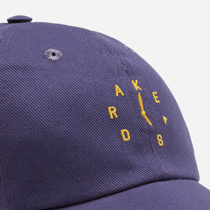 Drakes - Drake's Clock Twill Baseball Cap - Navy -  - Alternative View 1