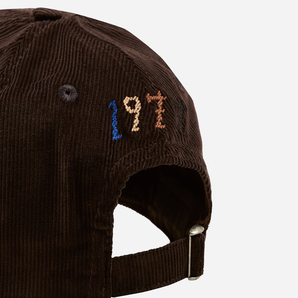 Drake's D 1977 Cord Baseball Cap - Brown