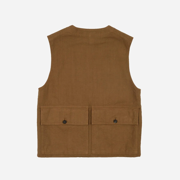UTILITY VEST - TOBACCO