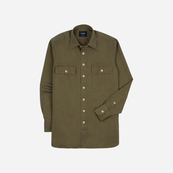 MK II LP WORK SHIRT - MILITARY GREEN