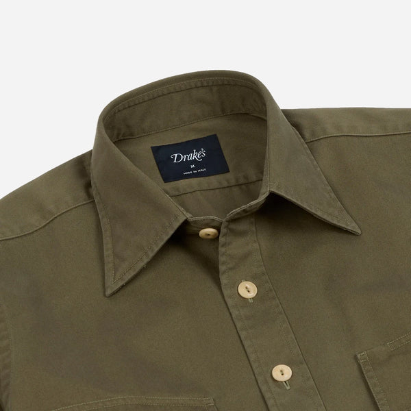 MK II LP WORK SHIRT - MILITARY GREEN