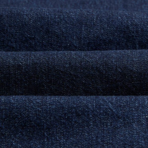 Drake's Western Selvedge Denim Shirt - Indigo Stone Wash