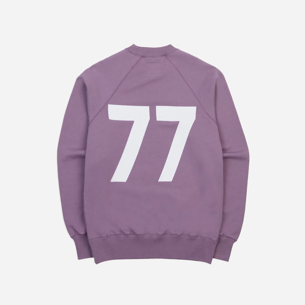 1977 RAGLAN SPORTS SWEATSHIRT - PURPLE