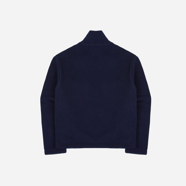Drake's Quarter Zip Fleece - Ecru Multi