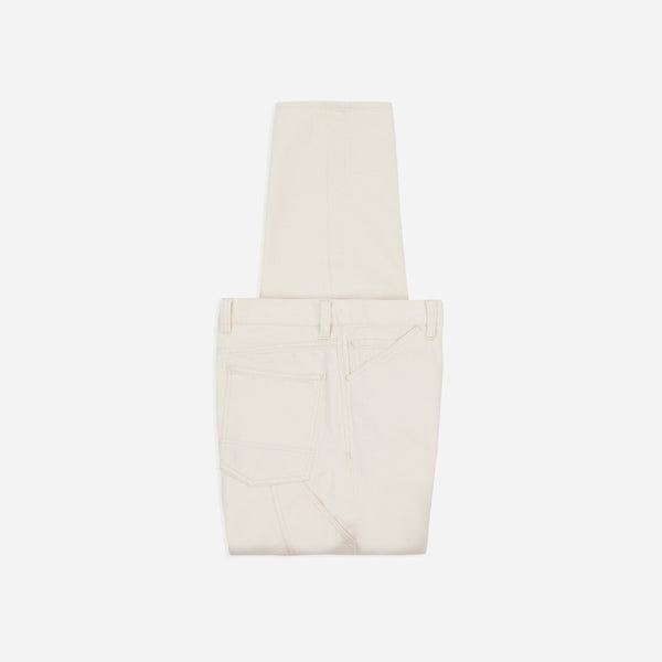 DENIM SELVEDGE PAINTER PANT - ECRU