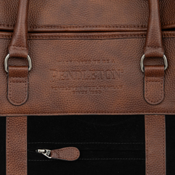 SUEDE WEEKEND BAG - BLACK