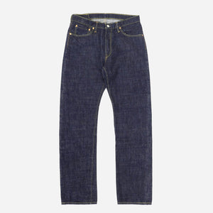 FOB Factory - G3 SELVEDGE STRAIGHT TAPERED DENIM JEAN - ONE WASH -  - Main Front View