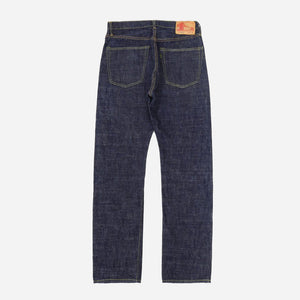 FOB Factory - G3 SELVEDGE STRAIGHT TAPERED DENIM JEAN - ONE WASH -  - Alternative View 1