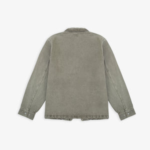 Dubbleware - Dubbleware Zip Rider Chore Jacket - Olive Night -  - Alternative View 1
