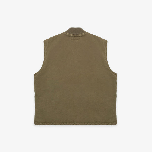 Cavva Fleece Vest - Military Green