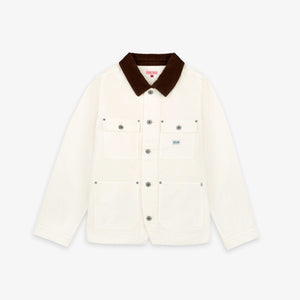 Dubbleware - Dubbleware Crowell Jacket - Ecru -  - Main Front View