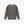 Load image into Gallery viewer, A dark gray ribbed knit long-sleeve shirt with contrasting light gray trim around the crew neck, sleeve seams, and cuffs, shown flat on a light gray background.
