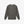Load image into Gallery viewer, A dark gray ribbed knit long-sleeve shirt with contrasting light gray piping details along the shoulders, cuffs, and collar, shown flat against a light gray background.
