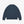 Load image into Gallery viewer, A dark navy blue crewneck sweatshirt shown from the back, laid flat against a light gray background.

