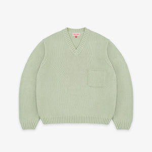 Dubbleware - Dubbleware Beacon Pullover Knit - Mint -  - Main Front View