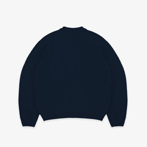 Dubbleware - Dubbleware Beacon Pullover Knit - Navy -  - Alternative View 1